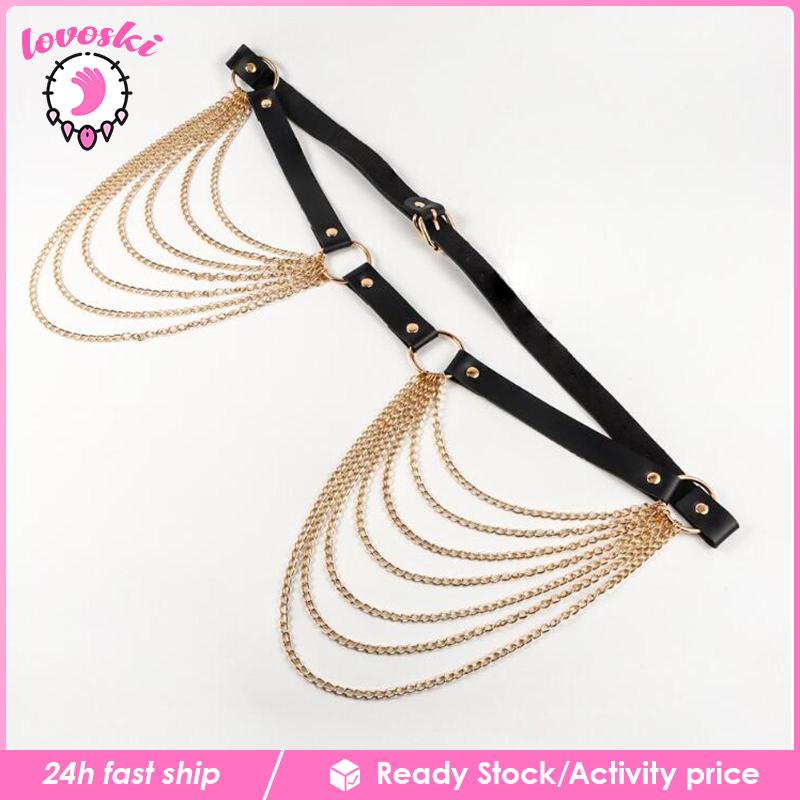 Dây Xích Đeo Thắt Lưng Phong Cách Gothic Thời Trang Đi Hộp Đêm