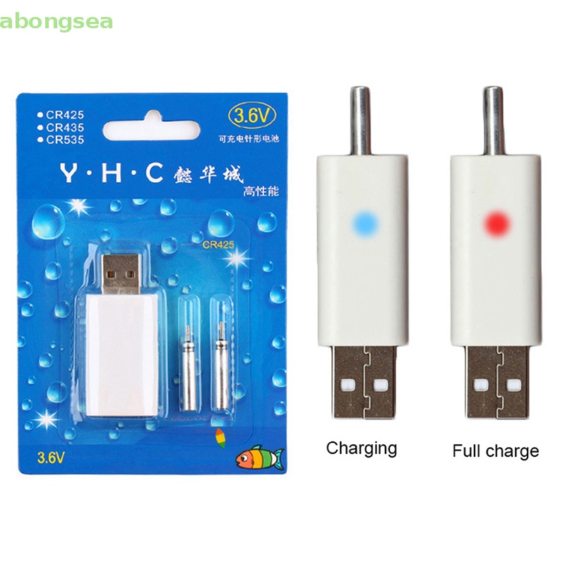 Abongsea Cần Câu Cá Điện Tử CR425 3.6V Có Đèn LED Sạc USB Chống Nước Tiện Dụng