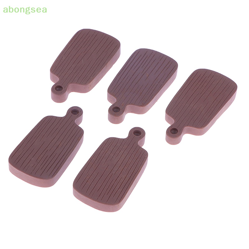 Set 5 Khay Nướng Bánh Mini Bằng Gỗ Cho Nhà Búp Bê