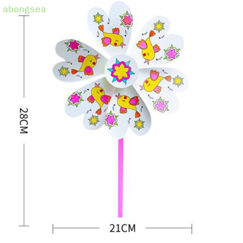 Abongsea Cối Xay Gió Trống Dùng Làm Đồ Chơi DIY Cho Bé Mẫu Giáo