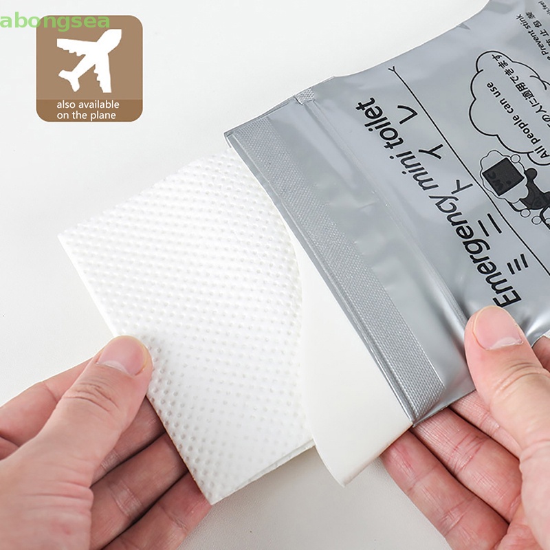 Túi Đi Vệ Sinh Khẩn Cấp Dùng 1 Lần Tiện Lợi Khi Đi Du Lịch Cắm Trại