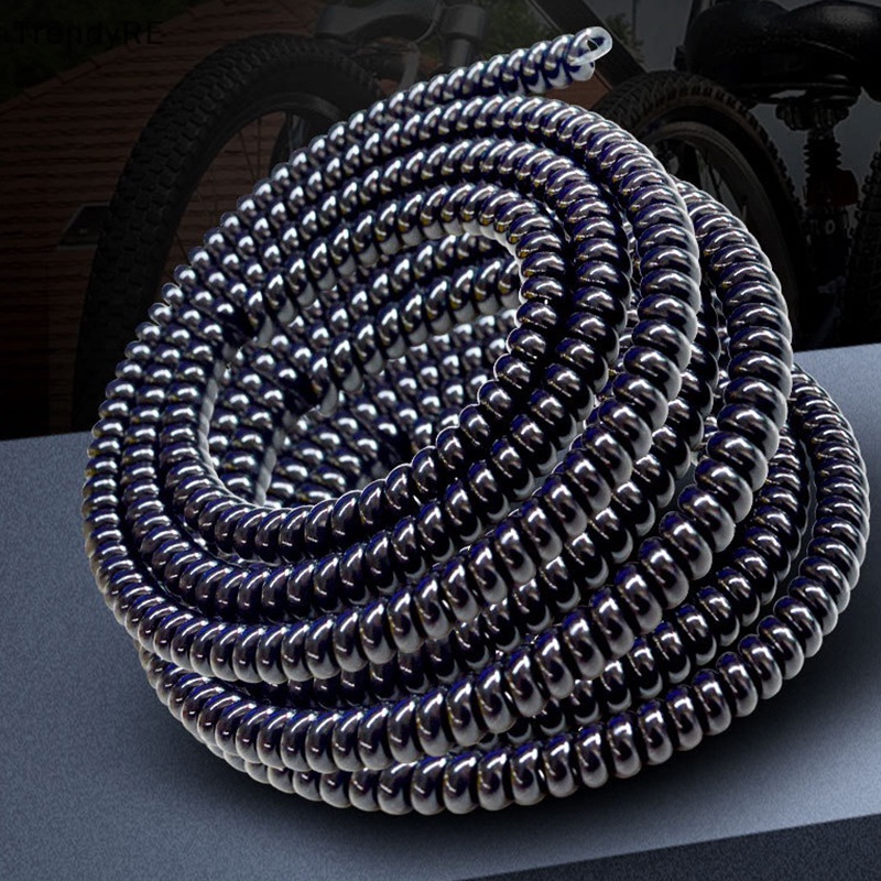 Cuộn Dây Cáp Xoắn Ốc 90cm Bảo Vệ Dây Phanh Xe Đạp Ninebot M365 TPU