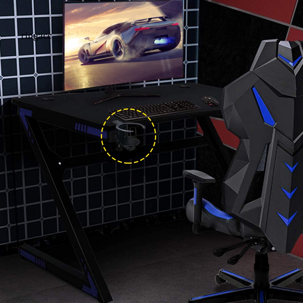 Móc Treo Tai Nghe Cốc Uống Nước Bằng Hợp Kim Nhôm Xoay Được 2 Trong 1 Đa Năng Dành Cho Gia Đình