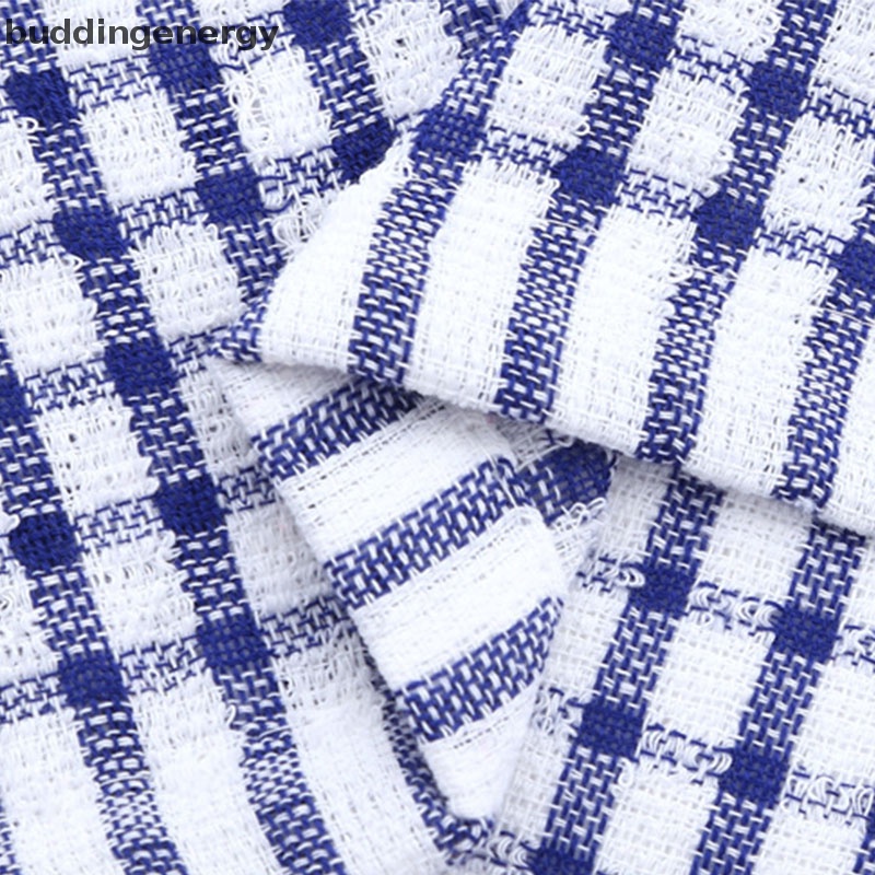 {BUDDI} Set 6 Khăn Cotton Lau Chén Dĩa Thấm Hút Tốt Cho Nhà Bếp {BUDDI}