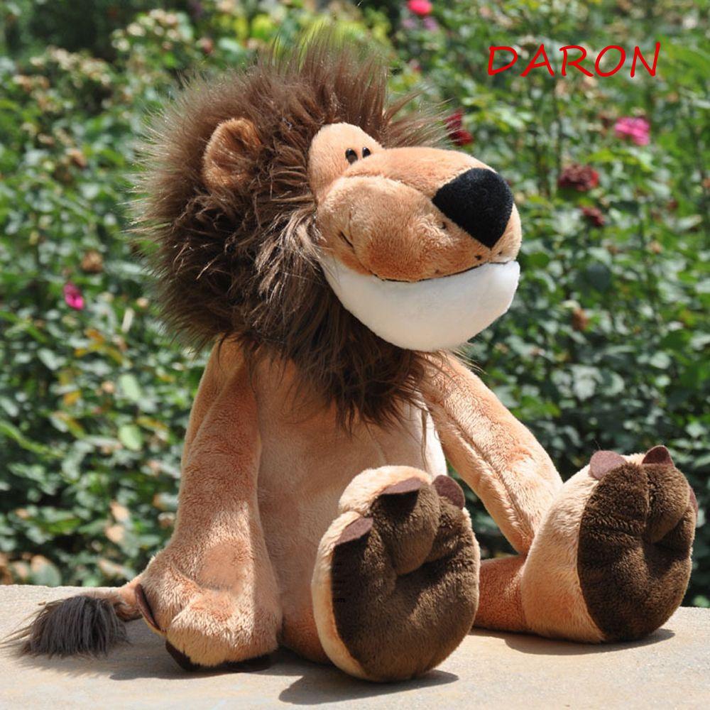 Đồ chơi nhồi bông Hình Sư Tử Hoạt Hình Mềm Mại Trang Trí Nhà Cửa / Xe Hơi