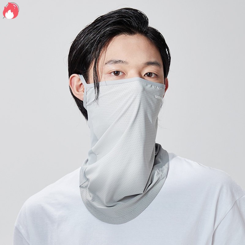 Khẩu Trang Chống Tia UV Bảo Vệ Cổ Nhanh Khô UPF 50 + Cho Nam Và Nữ