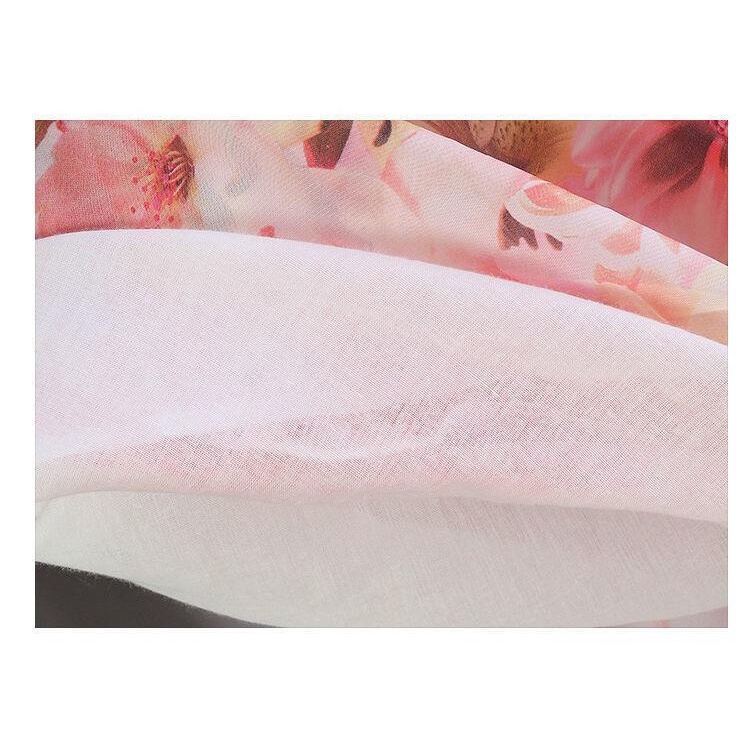 Đầm Hoa Dài 110-160cm Chất Liệu Chiffon Cho Bé Gái 2-13 Tuổi