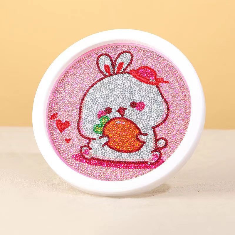 Khung Tranh Đính Đá Tự Làm Họa Tiết Hoạt Hình Dễ Thương Cho Bé