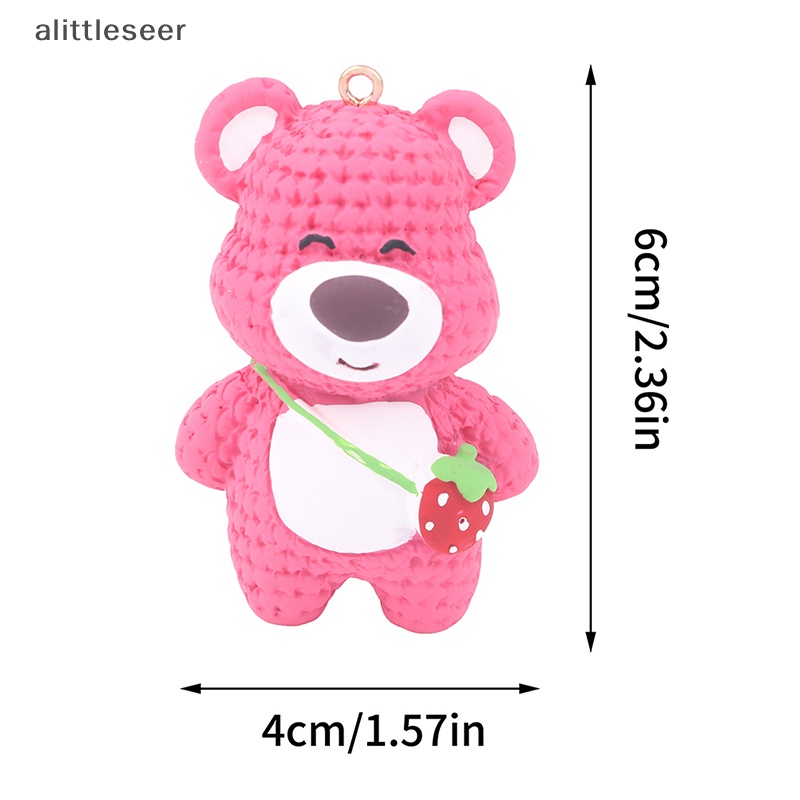 1 Mặt Vòng cổ / Móc Khóa / Vòng Tay DIY Hình Chú Gấu Hoạt Hình Dễ Thương