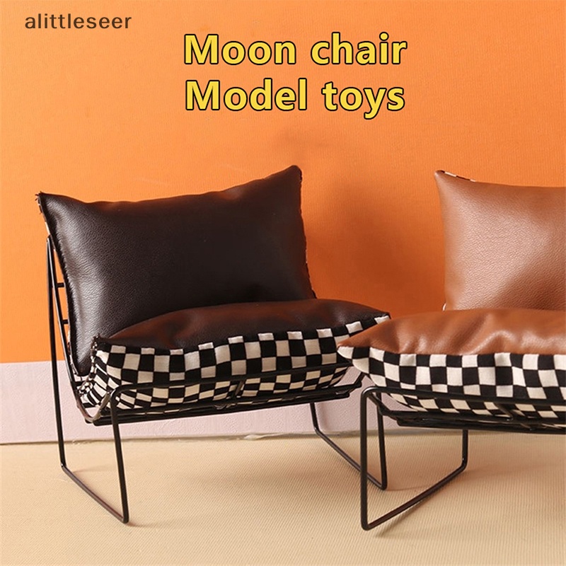 Mô Hình Ghế Sofa Mini Tỉ Lệ 1: 12 Dùng Để Trang Trí Nhà Búp Bê