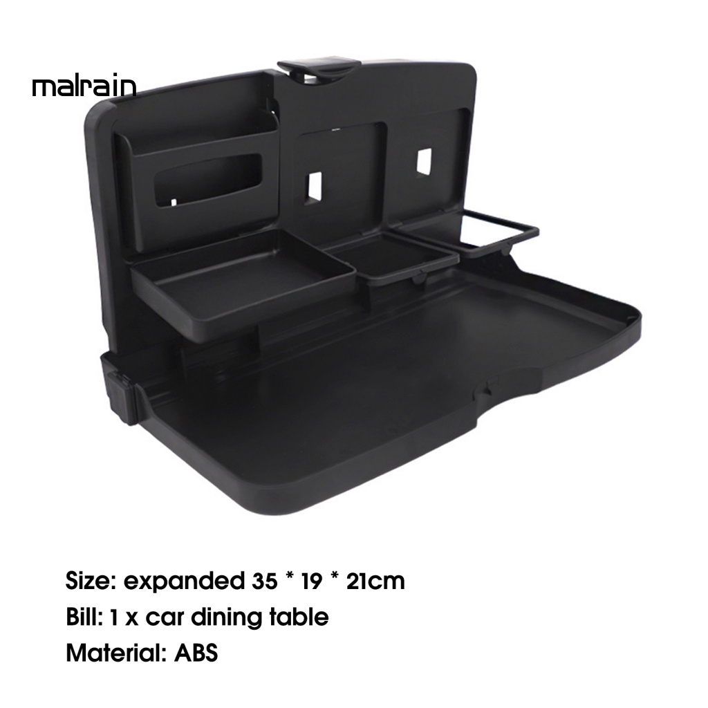 [Ma] Khay Đựng Đồ Dùng Gắn Lưng Ghế Xe Hơi Chịu Tải Nặng Chống Mài Mòn Dễ Lắp Đặt