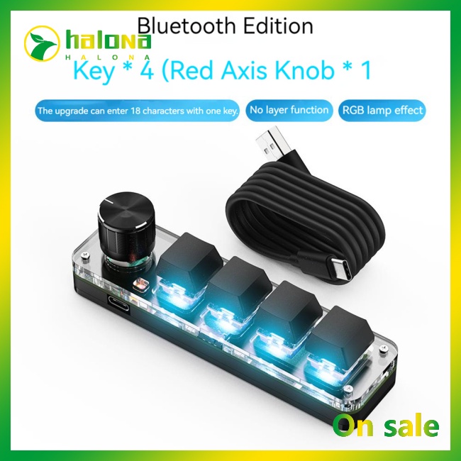 Bàn Phím Cơ Không Dây Mini Kết Nối Bluetooth Tiện Dụng Cho Văn Phòng