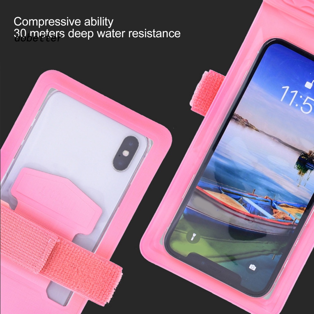 Túi Đựng Điện Thoại Di Động Trong Suốt Chống Thấm Nước Có Dây Treo Thông Dụng Cho Hoạt Động Dưới Nước