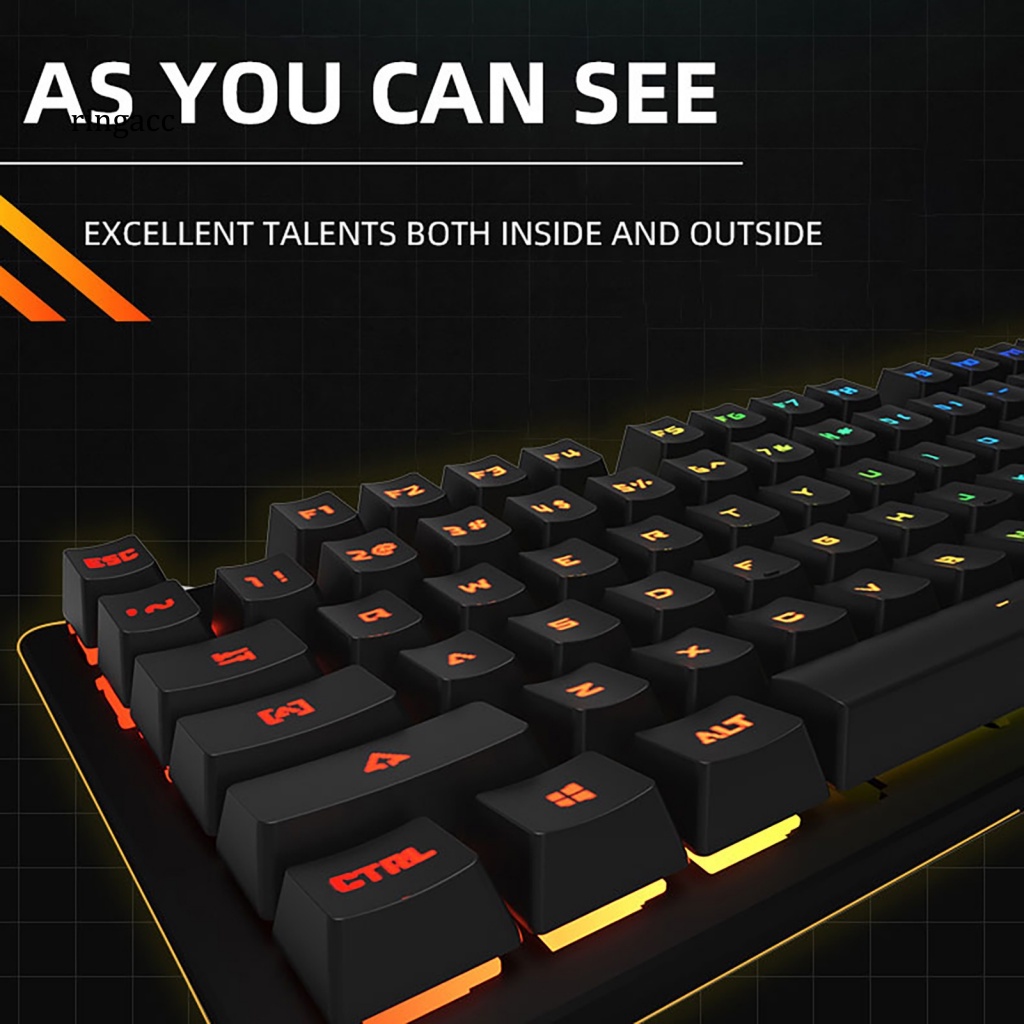 Bàn Phím Cơ Chơi Game RGA K550 87 Phím Có Dây