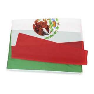Xi Cờ mexico 3x5ft Hai Mặt Chất Liệu polyester
