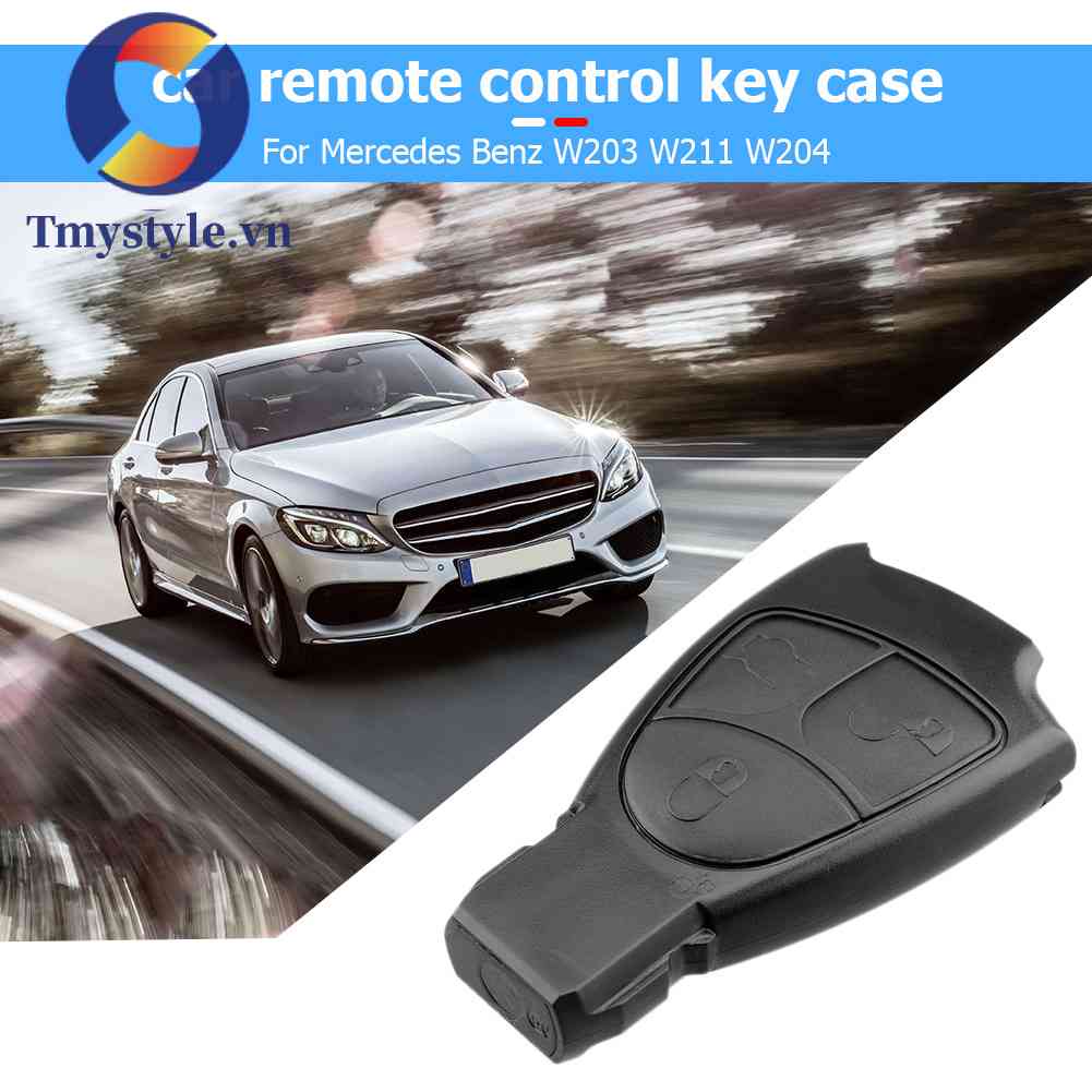 Vỏ ChìA KhóA ĐiềU KhiểN Từ Xa, 3 NúT BấM Cho Mercedes