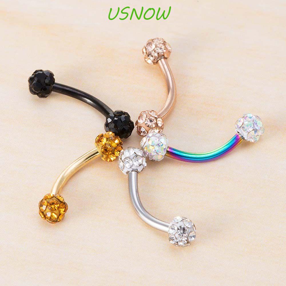 Khuyên Xỏ Lông Mày Bằng Thép Không Gỉ Cá Tính Cho Nam|Khuyên Mũi Tròn Cá Tính Độc Đáo