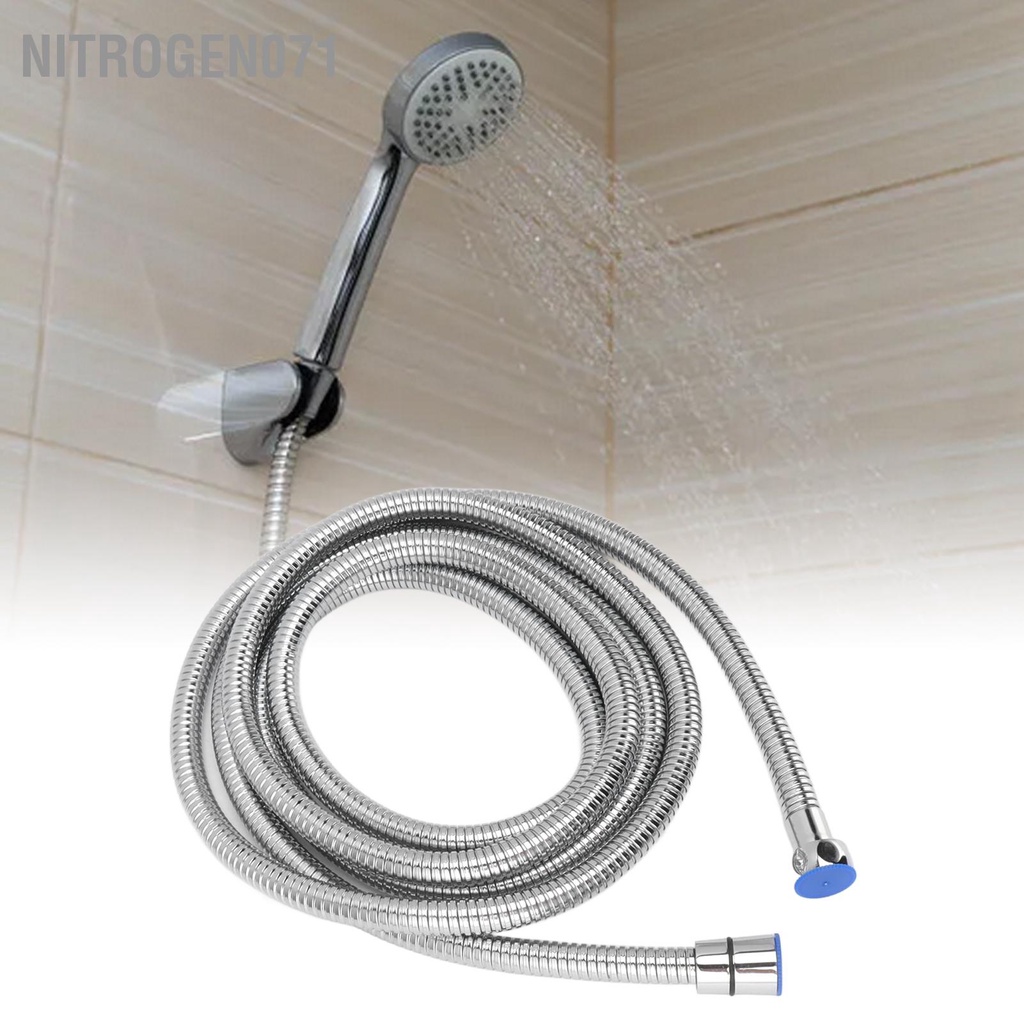 Nitrogen071 Vòi Sen Tắm 118in Chống Cháy Nổ Nóng Lạnh Sử Dụng Bằng Thép Không Gỉ Dài Thêm Cho Phòng