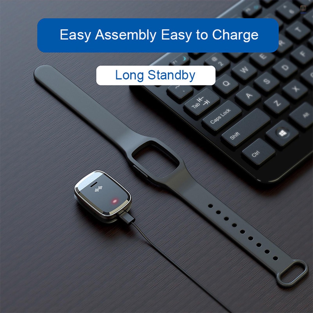 Vòng Đeo Tay Đuổi Muỗi Điện Tử Có Thể Sạc Lại Cho Phụ Nữ Mang Thai Và Trẻ Em