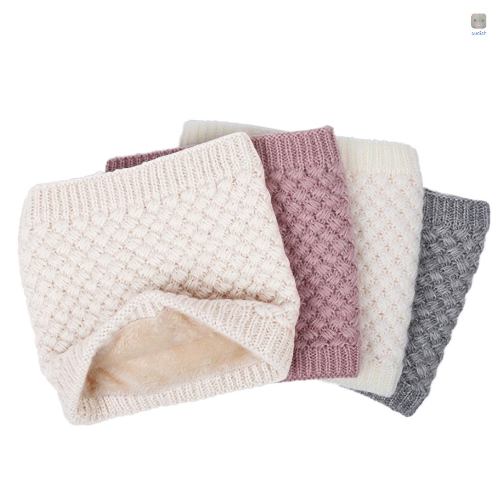 Khăn Choàng Cổ Dệt Kim Dày Dặn Giữ Ấm Mùa Đông Cho Nam Nữ