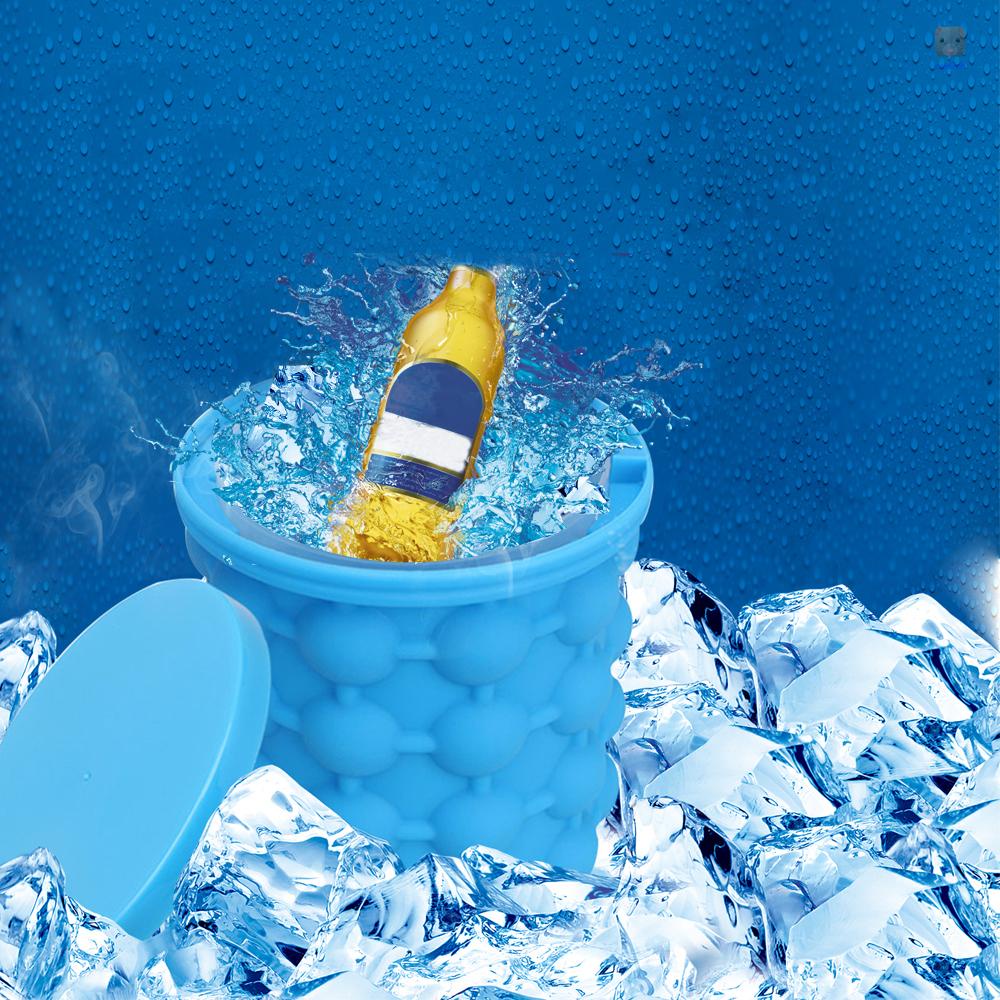 Xô Làm Nước Đá Bằng Silica Gel Tiện Dụng Cho Nhà Bếp