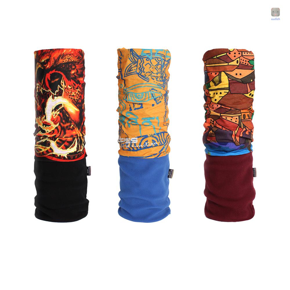 Khăn Choàng Cổ Vải Lông Cừu Giữ Ấm Đa Năng Cho Nam Nữ