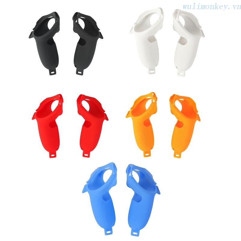 Vỏ Bọc Bảo Vệ Tay Cầm Điều Khiển Chơi Game Quest 2 VR Có Dây Đeo Cổ Tay