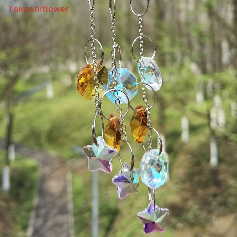 1 Dreamcatcher Hình Mặt Trăng Và Ngôi Sao Đính Kim Cương Giả