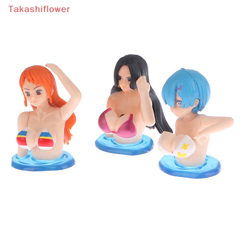 (Takashiflower) Cô Gái Lắc Ngực Thời Trang Đáng Yêu Trang Trí Bảng Điều Khiển Xe Hơi