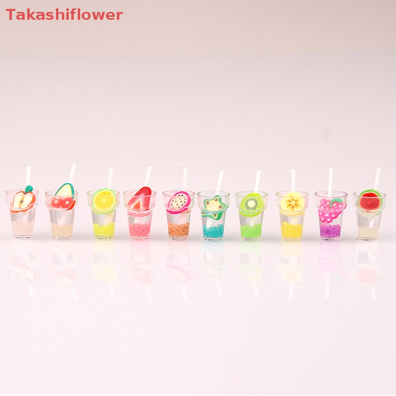 Set 2 Ly Thủy Tinh Mini Màu Sắc Ngẫu Nhiên Dùng Để Trang Trí