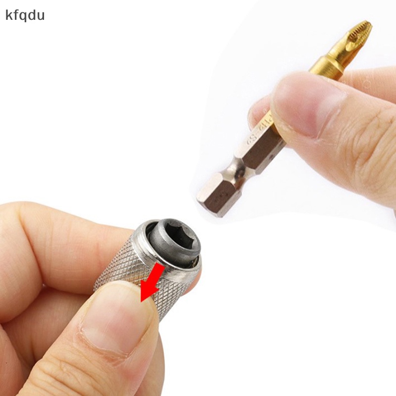 Kfq Bộ chuyển đổi ổ cắm SDS tiện lợi Bộ chuyển đổi tua vít Chân Lục giác 1/4 ''Bộ chuyển đổi cho mũi khoan VN