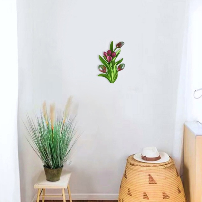Khuôn Silicone Làm Hoa Tulip 3D DIY