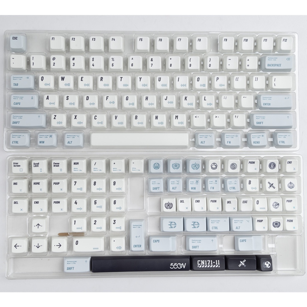 Stray Password Keycaps MDA Profile PBT Dye Sub Bàn Phím Cơ Keycap