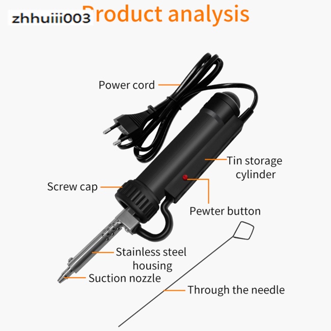 Bút Hút Thiếc Hàn Điện Tử ZHIHUI Chất Lượng Cao