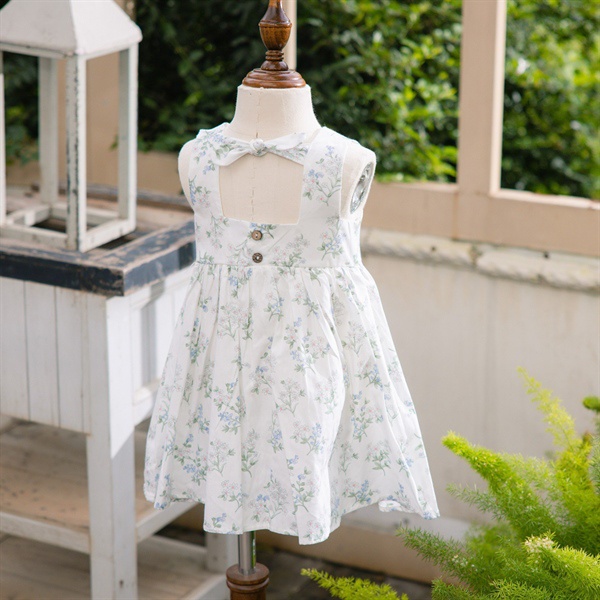Váy sát nách hoa nhí 5140 op kids