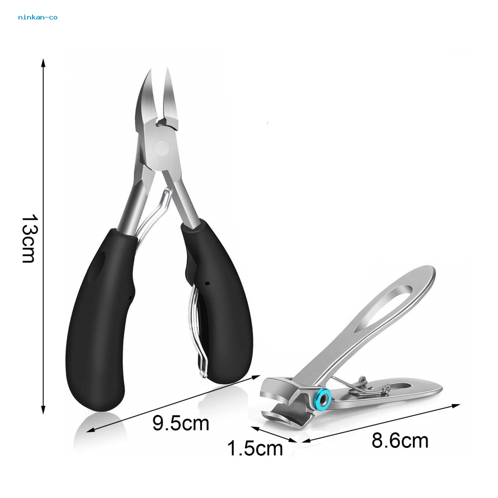 Bộ 6 Dụng Cụ Cắt Móng Chân Bằng Thép Không Gỉ Dày Dặn Tiết Kiệm Sức Lao Động Cho Người Lớn