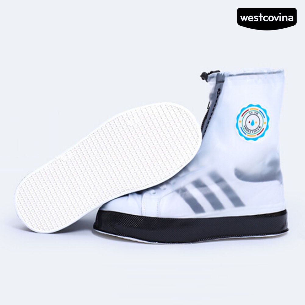 [COD]☁Vỏ Bọc Giày Đi Mưa Dày Dặn Chống Thấm Nước Có Thể Tái Sử Dụng Tiện Lợi