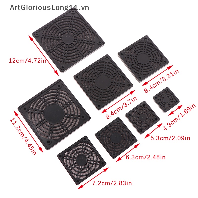 1 Vỏ Bọc Quạt Làm Mát 3 Trong 1 Bằng Nhựa Chống Bụi