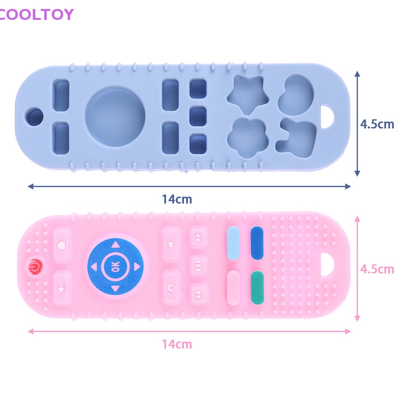 Cooltoy Đồ Chơi Gặm Hình TV Điều Khiển Từ Xa Bằng Silicone Cho Bé