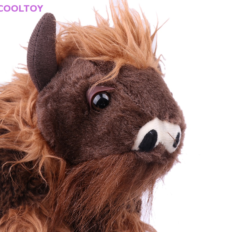 Bò Nhồi Bông Mềm Mại Trang Trí Nông Trại