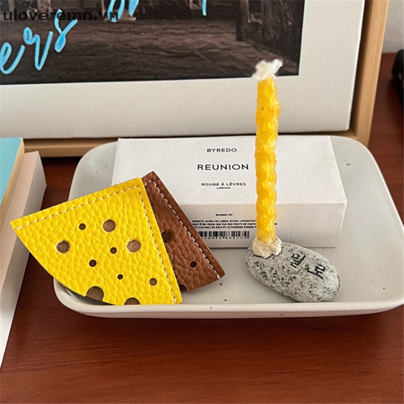 Uloveremn 1 Bookmark Da Thật Mini Họa Tiết Hoạt Hình Dễ Thương Làm Quà Tặng Giáo Viên