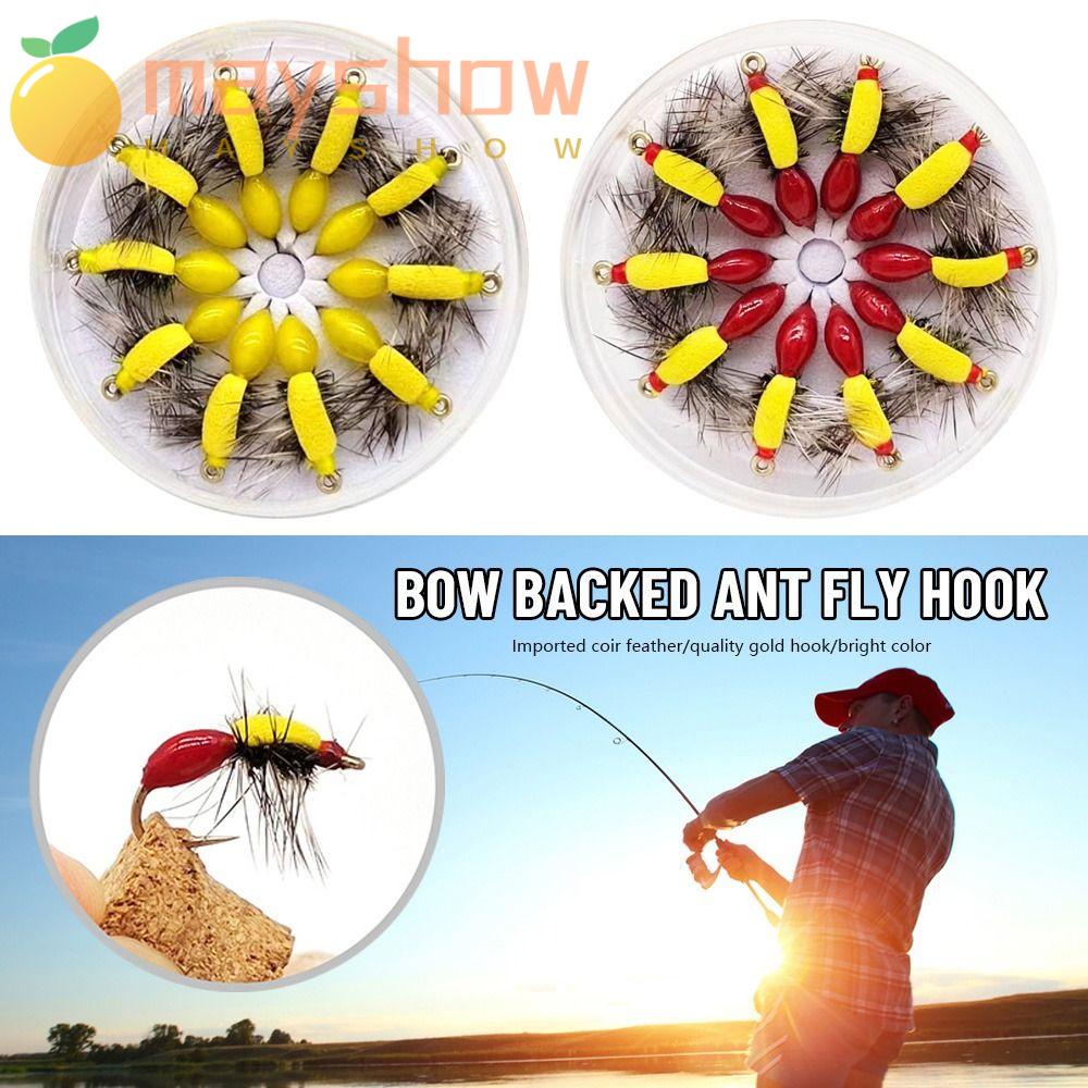 Mayshow 5 Cái Con Kiến Lưng Vòm Màu Đỏ DIY 12# 14# 16# Móc Nối Bằng Tay Không Cần Móc Tiện Dụng