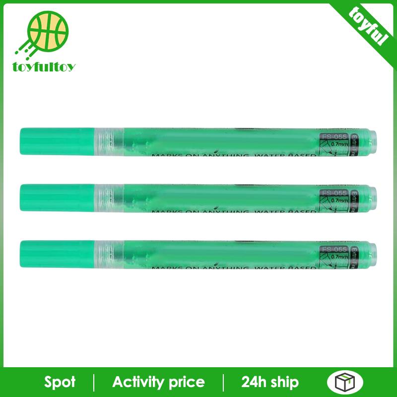 Set 3 Bút Đánh Dấu Bóng Golf Bằng Acrylic Bền Dành Cho Người Mới Bắt Đầu