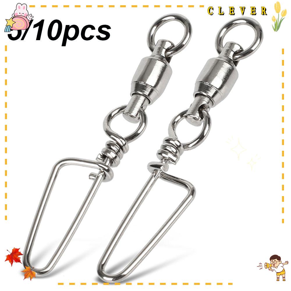 Bộ 5 / 10 Khóa Câu Cá Có Vòng Nối Kích Thước 0# Từ 8 Đến 88 Tuổi# Quả Bóng Nặng Chất Lượng Cao Chuyên Dùng