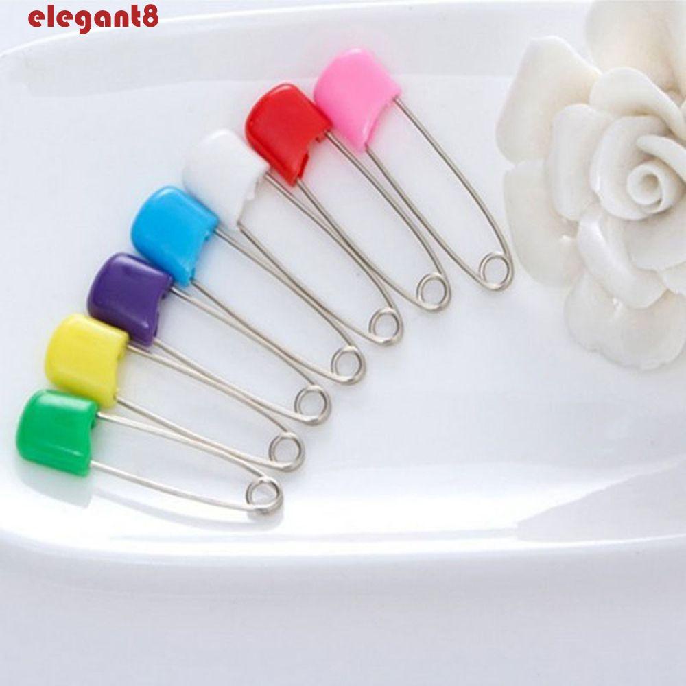 Set 50 Ghim Nhựa Nhiều Màu Sắc Kẹp Tã Em Bé