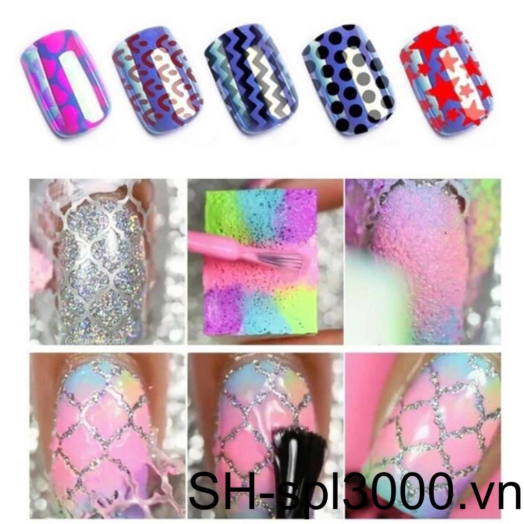 Set 26 Miếng Dán Móng Tay Tự Dính Dành Cho Người Mới Bắt Đầu