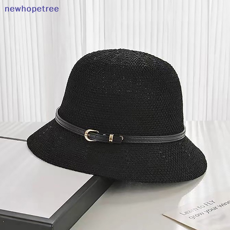 Nón Vành Da Thời Trang Hè Cho Nữ