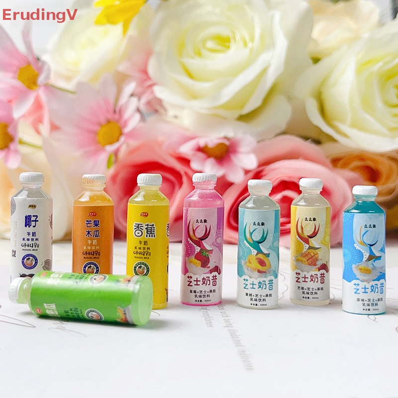 Bộ 3 Mô Hình Bình Nước Mini Bằng Nhựa Dạ Quang Dùng Trang Trí Tiểu Cảnh DIY