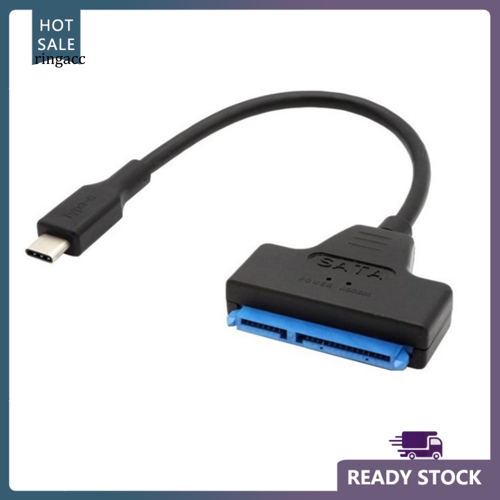 Dây Cáp Ổ Cứng SSD 2.5 Inch Chuyển Đổi Cổng Usb 3.1 Type-C Sang SATA 22pin Tốc Độ Cao