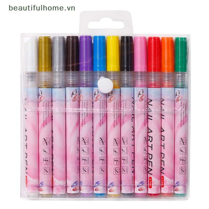 Bút Vẽ Móng Gel UV Nghệ Thuật Chống Nước DIY